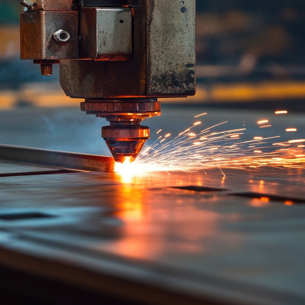 Metal fabrication at Alutech Precision Engineering, featuring quality gutter and downpipe systems.