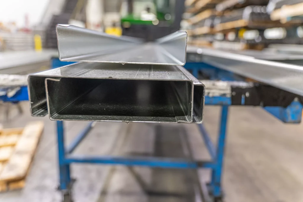 Metal roof flashings from Alutech Precision Engineering showcasing custom solutions and high-quality materials.